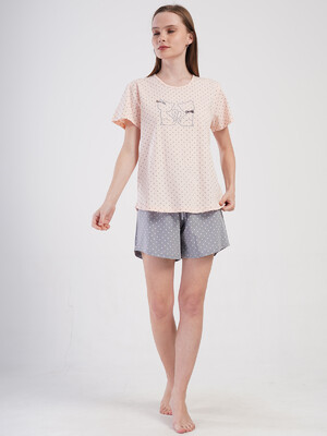 Купить Хлопковый летний комплект большого размера VIENETTA 4084491248 в Украина в Lingerie.ua - Одяг для дому та відпочинку, Фото 11