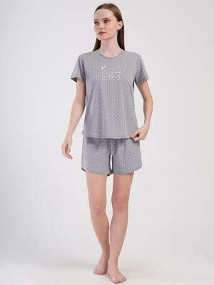 Купить Хлопковый летний комплект большого размера VIENETTA 4084491248 в Украина в Lingerie.ua - Одяг для дому та відпочинку, Фото 9