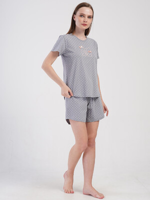 Купить Хлопковый летний комплект большого размера VIENETTA 4084491248 в Украина в Lingerie.ua - Одяг для дому та відпочинку, Фото 8
