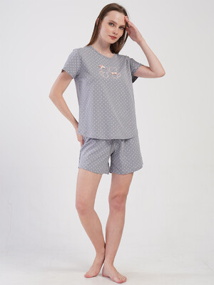 Купить Хлопковый летний комплект большого размера VIENETTA 4084491248 в Украина в Lingerie.ua - Одяг для дому та відпочинку, Фото 7