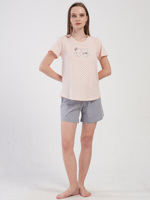 Купить Хлопковый летний комплект большого размера VIENETTA 4084491248 в Украина в Lingerie.ua - Одяг для дому та відпочинку, Фото 4