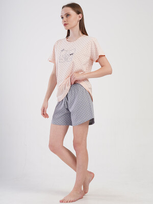 Купить Хлопковый летний комплект большого размера VIENETTA 4084491248 в Украина в Lingerie.ua - Одяг для дому та відпочинку, Фото 3