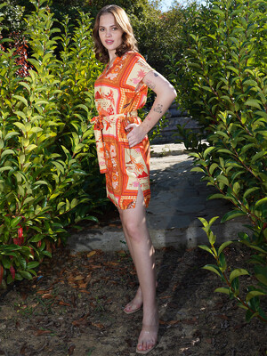 Купить Літня сукня з віскози з поясом VIENETTA PLUS 4092602349 в Украина в Lingerie.ua - Одяг для дому та відпочинку, Фото 6