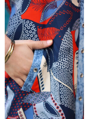 Купить Літня сукня на ґудзиках із коротким рукавом JEN 05117 в Украина в Lingerie.ua - Одяг для дому та відпочинку, Фото 5