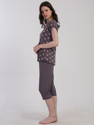 Купить Літній комплект з віскози з капрі VIENETTA 5032870323 в Украина в Lingerie.ua - Одяг для дому та відпочинку, Фото 3