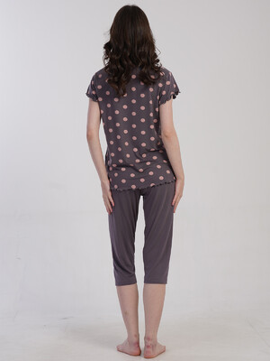 Купить Літній комплект з віскози з капрі VIENETTA 5032870323 в Украина в Lingerie.ua - Одяг для дому та відпочинку, Фото 5