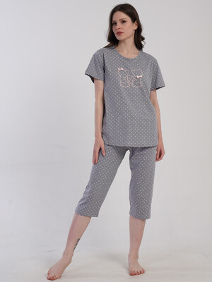 Купить Летний хлопковый комплект большого размера VIENETTA 5033101248 в Украина в Lingerie.ua - Одяг для дому та відпочинку, Видео