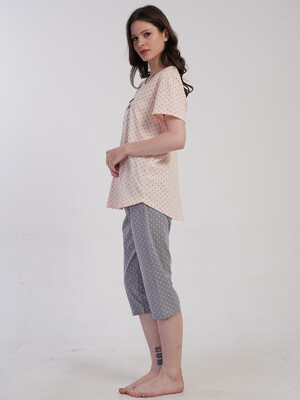 Купить Летний хлопковый комплект большого размера VIENETTA 5033101248 в Украина в Lingerie.ua - Одяг для дому та відпочинку, Фото 2