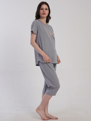 Купить Летний хлопковый комплект большого размера VIENETTA 5033101248 в Украина в Lingerie.ua - Одяг для дому та відпочинку, Фото 4