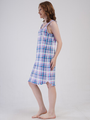 Купить Хлопковая домашняя туника без рукавов VIENETTA 4091670850 в Украина в Lingerie.ua - Одяг для дому та відпочинку, Фото 7