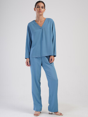 Купить Летний костюм с брюками VIENETTA PLUS 4051030000 в Украина в Lingerie.ua - Одяг для дому та відпочинку, Фото 8