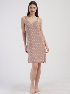 Купить Ночная сорочка из вискозы  большого размера VIENETTA 4092951819 в Украина в Lingerie.ua - Одяг для дому та відпочинку, Фото 7