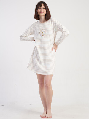 Купить Байкова домашня туніка з довгим рукавом VIENETTA 5010400000 в Украина в Lingerie.ua - Одяг для дому та відпочинку, Фото 7