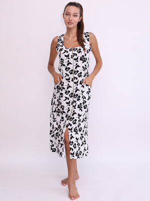 Купить Штапельний літній сарафан на блискавці LINGERIE 170785 в Украина в Lingerie.ua - Одяг для дому та відпочинку, Фото 9