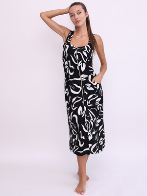 Купить Штапельний літній сарафан на блискавці LINGERIE 170785 в Украина в Lingerie.ua - Одяг для дому та відпочинку, Фото 6