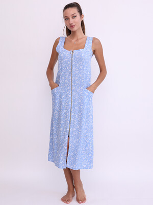 Купить Штапельний літній сарафан на блискавці LINGERIE 170785 в Украина в Lingerie.ua - Одяг для дому та відпочинку, Фото 5