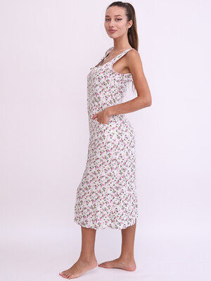 Купить Штапельний літній сарафан на блискавці LINGERIE 170785 в Украина в Lingerie.ua - Одяг для дому та відпочинку, Фото 4