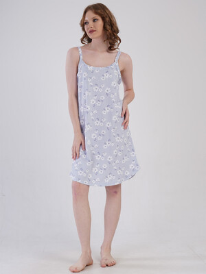 Купить Хлопковая туника большого размера на бретельках VIENETTA 4084800019 в Украина