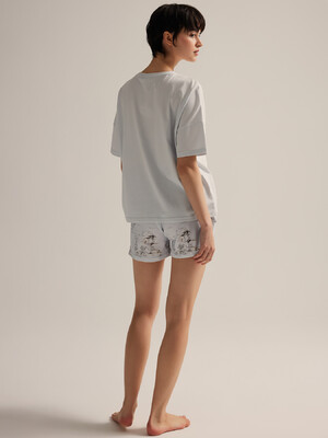 Купить Хлопковый комплект женский с шортами HAYS 62517 в Украина в Lingerie.ua - Одяг для дому та відпочинку, Фото 7