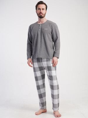 Купить Теплый домашний костюм с длинным рукавом VIENETTA MAN 5010260000 в Украина в Lingerie.ua - Одяг для дому та відпочинку, Видео