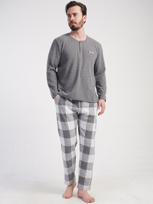 Купить Теплый домашний костюм с длинным рукавом VIENETTA MAN 5010260000 в Украина в Lingerie.ua - Одяг для дому та відпочинку, Фото 3