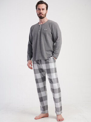 Купить Теплый домашний костюм с длинным рукавом VIENETTA MAN 5010260000 в Украина в Lingerie.ua - Одяг для дому та відпочинку, Фото 6