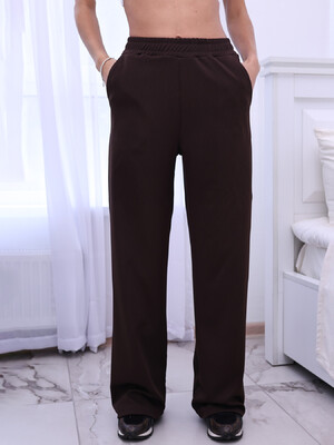 Купить Теплые женские брюки широкие с начесом LINGERIE 170739 в Украина в Lingerie.ua - Одяг для дому та відпочинку, Фото 7