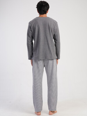 Купить Домашній костюм великого розміру з довгим рукавом VIENETTA MAN 5010050000 в Украина в Lingerie.ua - Одяг для дому та відпочинку, Фото 8