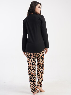 Купить Байкова жіноча піжама великого розміру VIENETTA 5021724962 в Украина в Lingerie.ua - Одяг для дому та відпочинку, Фото 2