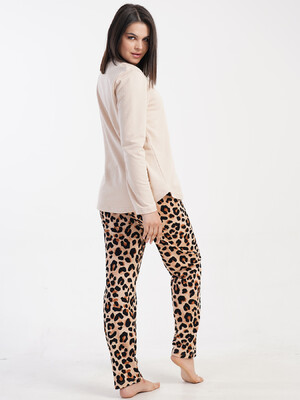 Купить Байкова жіноча піжама великого розміру VIENETTA 5021724962 в Украина в Lingerie.ua - Одяг для дому та відпочинку, Фото 9