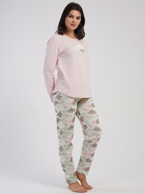 Купить Бавовняний домашній комплект великого розміру VIENETTA 5040423841 в Украина в Lingerie.ua - Одяг для дому та відпочинку, Фото 3