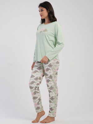 Купить Бавовняний домашній комплект великого розміру VIENETTA 5040423841 в Украина в Lingerie.ua - Одяг для дому та відпочинку, Фото 5