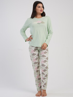 Купить Бавовняний домашній комплект великого розміру VIENETTA 5040423841 в Украина в Lingerie.ua - Одяг для дому та відпочинку, Фото 6