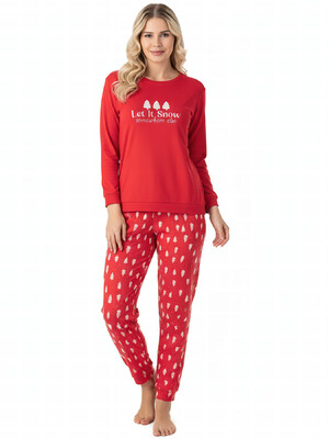 Домашний комплект с длинным рукавом GUAVA 4538