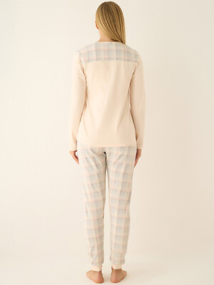 Купить Хлопковый комплект с длинным рукавом SEVIM 12436 в Украина в Lingerie.ua - Одяг для дому та відпочинку, Фото 6