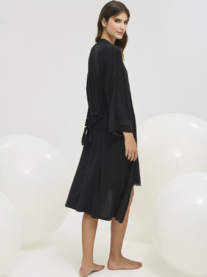 Купить Комплект из ночной сорочки и халата с кружевом SEVIM 16439 в Украина в Lingerie.ua - Одяг для дому та відпочинку, Фото 8