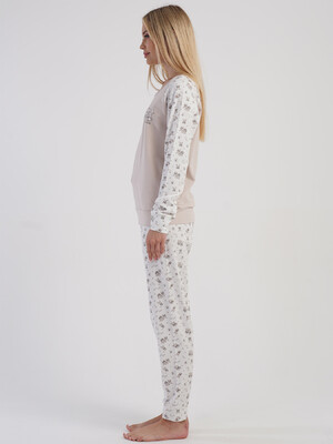 Купить Бавовняний домашній комплект з довгим рукавом VIENETTA 5033683879 в Украина в Lingerie.ua - Одяг для дому та відпочинку, Фото 5
