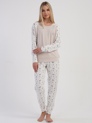 Купить Бавовняний домашній комплект з довгим рукавом VIENETTA 5033683879 в Украина в Lingerie.ua - Одяг для дому та відпочинку, Фото 6