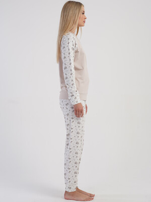 Купить Бавовняний домашній комплект з довгим рукавом VIENETTA 5033683879 в Украина в Lingerie.ua - Одяг для дому та відпочинку, Фото 8