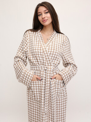 Купить Теплый шерстяной кардиган длинный LINGERIE 170835 в Украина в Lingerie.ua - Одяг для дому та відпочинку, Фото 6