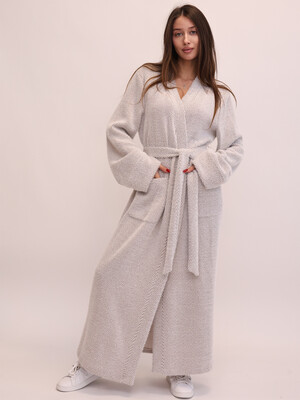 Купить Теплый шерстяной кардиган длинный LINGERIE 170835 в Украина в Lingerie.ua - Одяг для дому та відпочинку, Фото 8