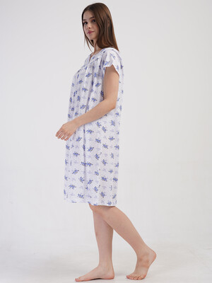 Купить Бавовняна нічна сорочка з коротким рукавом VIENETTA 1617802063 в Украина в Lingerie.ua - Одяг для дому та відпочинку, Фото 5