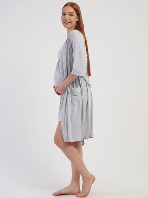 Купить Комплект из ночной сорочки и халата для беременных и кормящих мам VIENETTA 5090190000 в Украина в Lingerie.ua - Одяг для дому та відпочинку, Фото 2