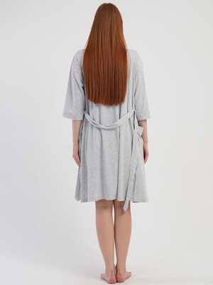 Купить Комплект из ночной сорочки и халата для беременных и кормящих мам VIENETTA 5090190000 в Украина в Lingerie.ua - Одяг для дому та відпочинку, Фото 8