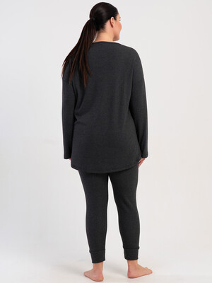 Купить Домашний комплект большого размера с леггинсами VIENETTA 5110060000 в Украина в Lingerie.ua - Одяг для дому та відпочинку, Фото 5