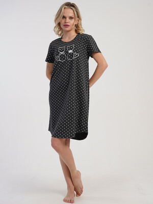 Купить Домашняя туника с коротким рукавом VIENETTA 5110280451 в Украина в Lingerie.ua - Одяг для дому та відпочинку, Фото 8