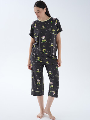 Купить Бавовняний комплект з футболки та капрі HAYS 70199 в Украина