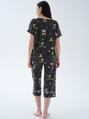 Купить Бавовняний комплект з футболки та капрі HAYS 70199 в Украина в Lingerie.ua - Одяг для дому та відпочинку, Фото 6