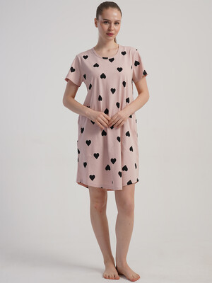 Купить Хлопковая летняя туника с карманами VIENETTA 5120981549 в Украина в Lingerie.ua - Одяг для дому та відпочинку, Фото 2