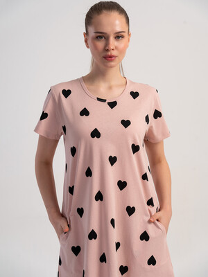 Купить Хлопковая летняя туника с карманами VIENETTA 5120981549 в Украина в Lingerie.ua - Одяг для дому та відпочинку, Фото 7